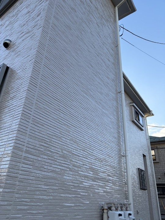 外壁塗装後の外観