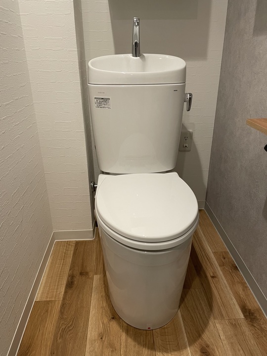 小平市リフォームワークスのトイレの施工事例：ピュアレストEX