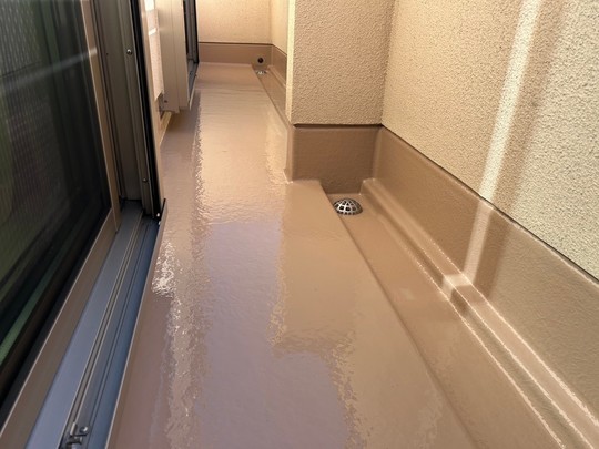 バルコニー防水完了小平市A様