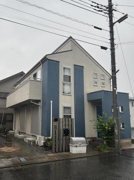 屋根外壁塗装前の外観