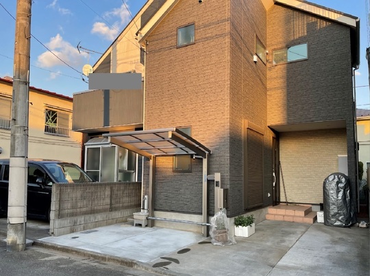小平市リフォームワークスのエクステリア施工事例：外構エクステリア改修工事　小平市