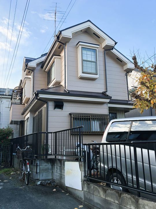 屋根外壁塗装後の外観