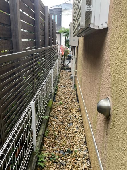 外装塗装前の外観