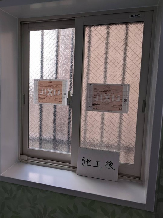 小平市リフォームワークスのエクステリア施工事例：玄関ドア