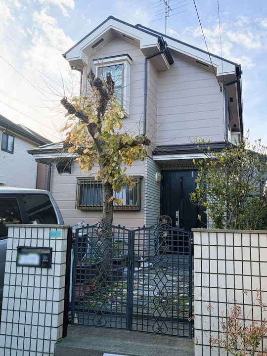 外壁塗装後の外観