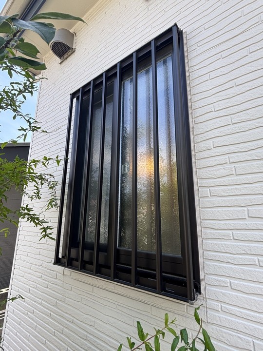 交換前のサッシ