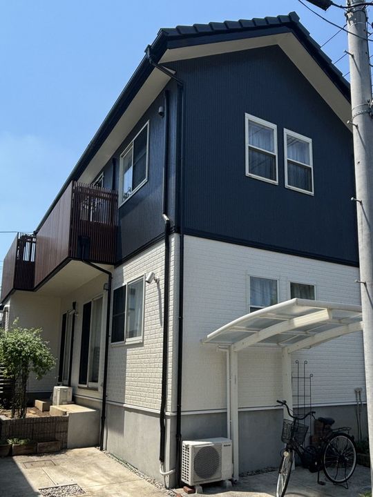 屋根塗装外壁塗装後の外壁