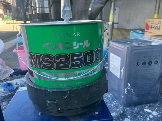 付帯部塗装のさび止め