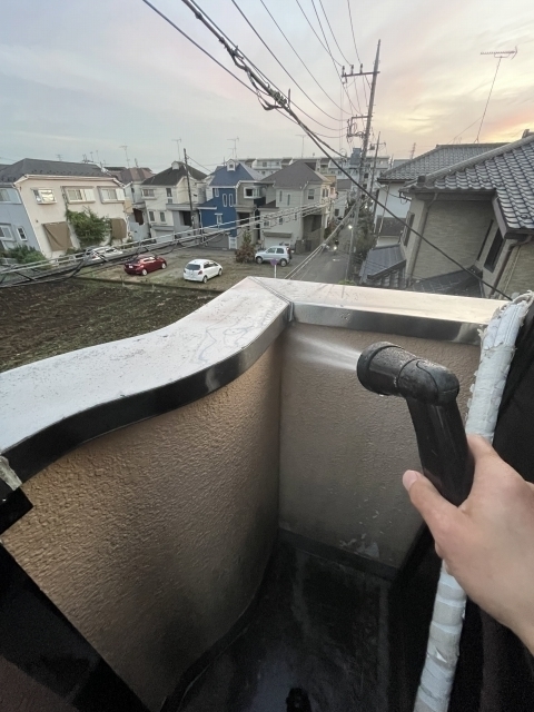 雨漏り散水調査