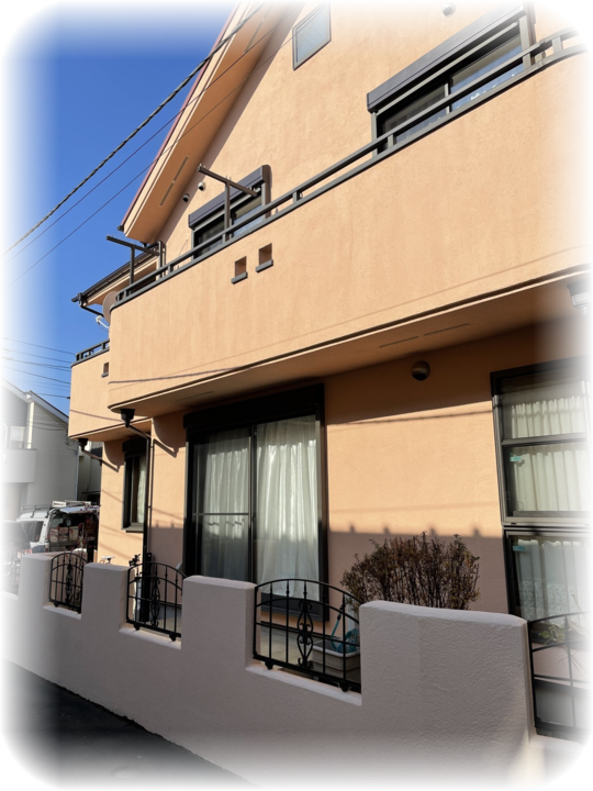 施工後の南側外壁